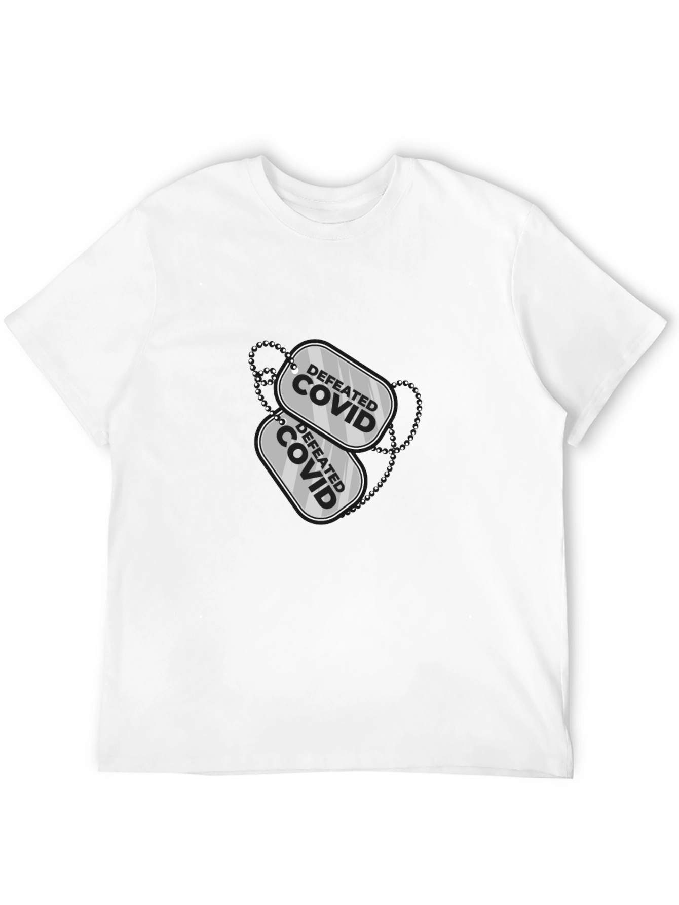 Defeated COVID Graphic Tee