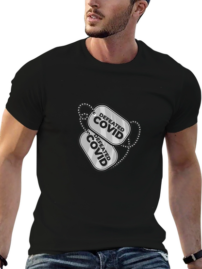 Defeated COVID Graphic Tee