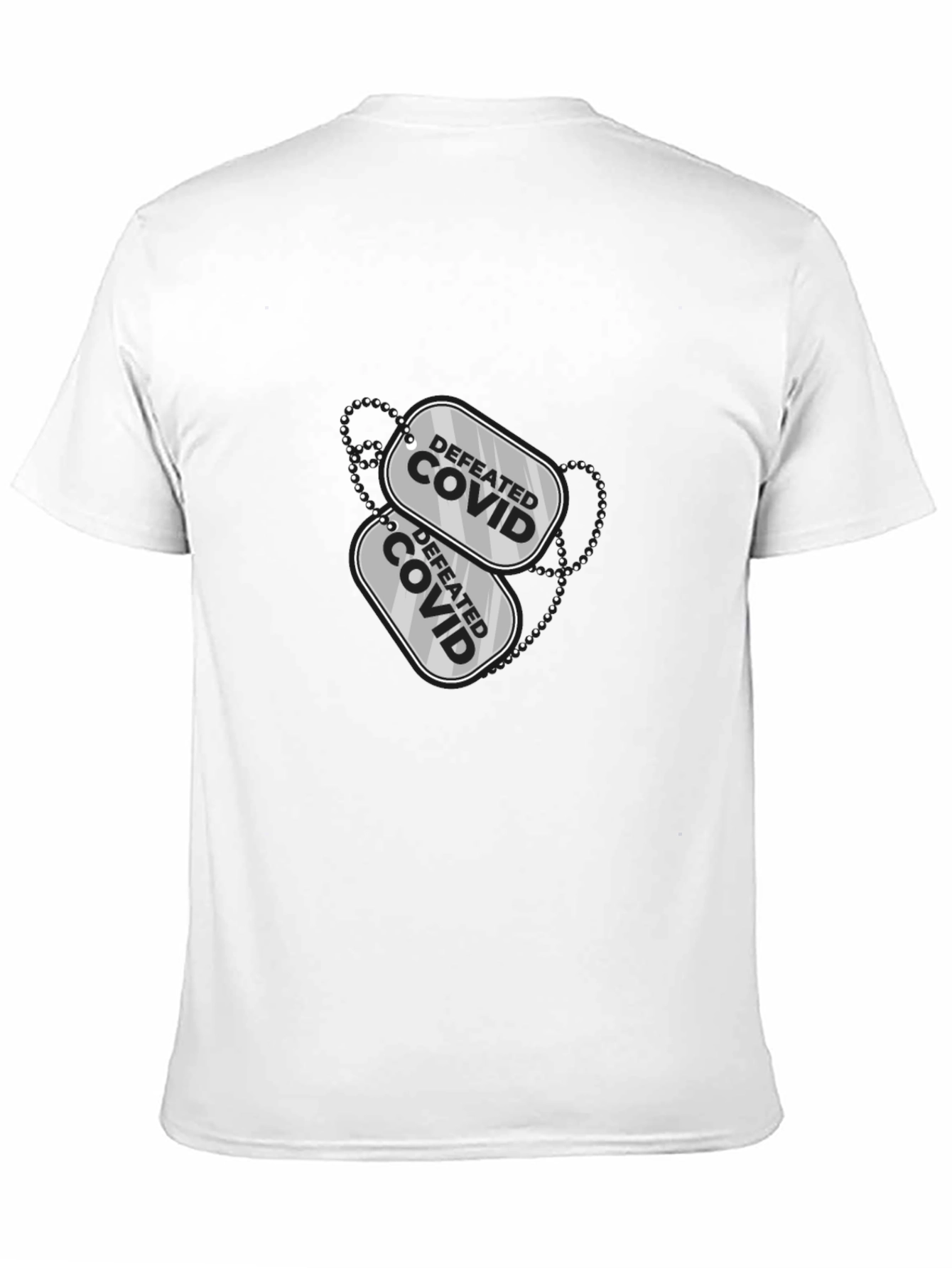 Defeated COVID Graphic Tee