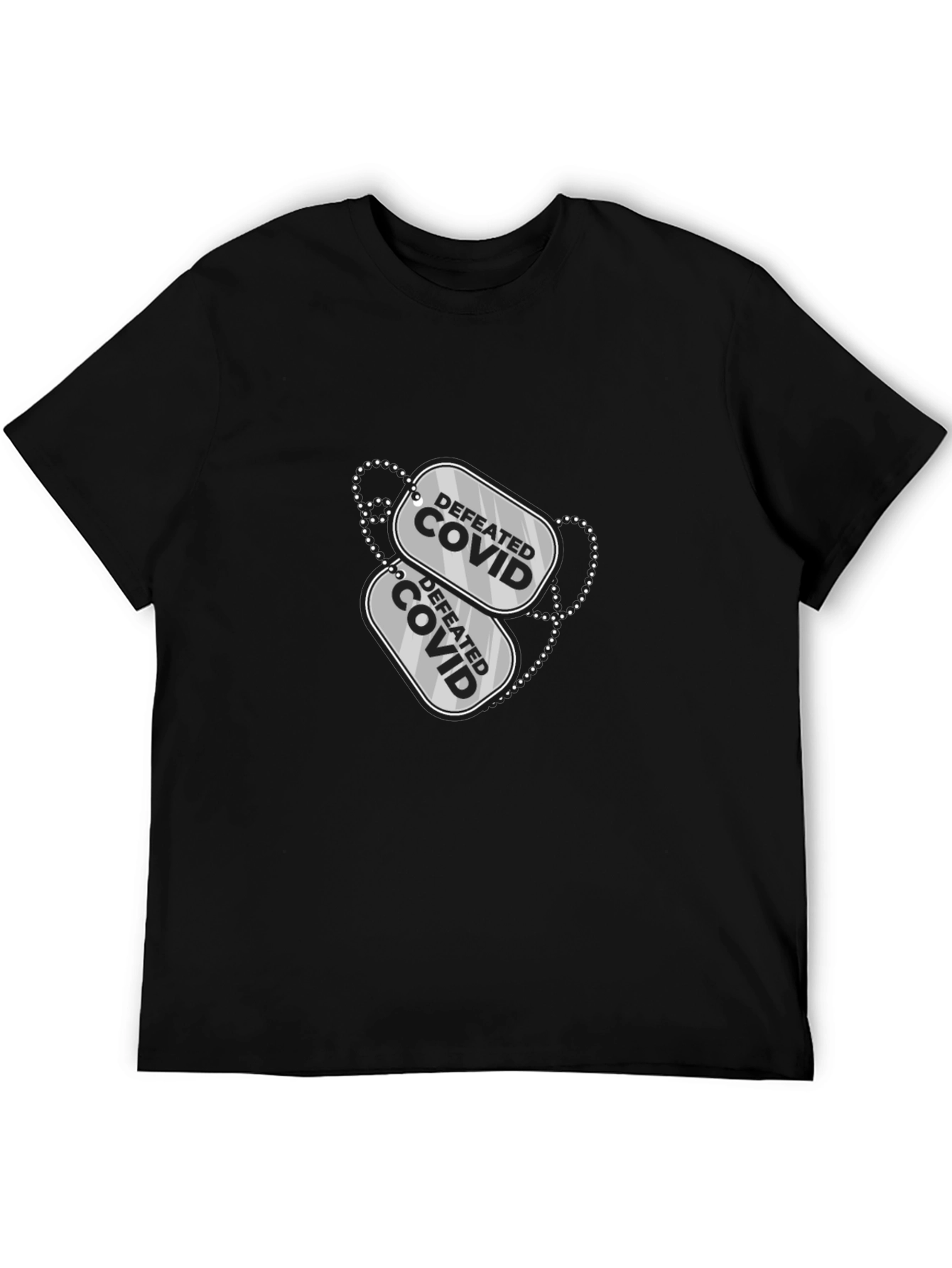 Defeated COVID Graphic Tee