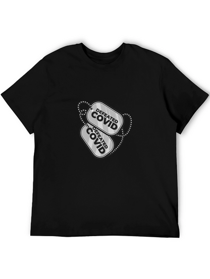 Defeated COVID Graphic Tee