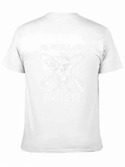 Me Myself and Walleye T-Shirt Fishing Tee