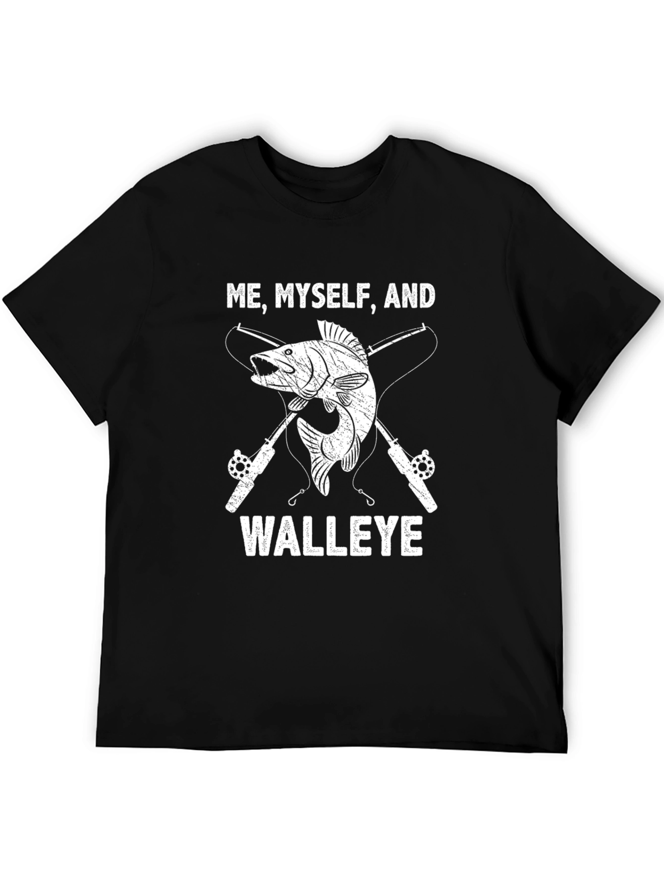 Me Myself and Walleye T-Shirt Fishing Tee
