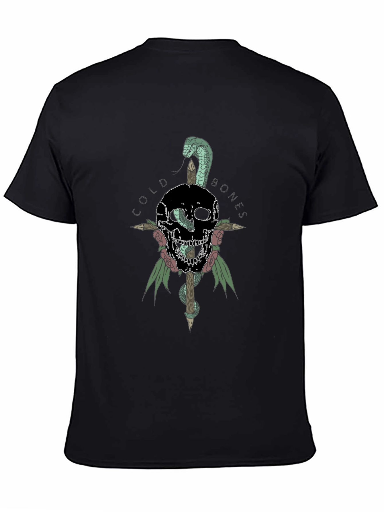 Cold Bones Skull Snake T-Shirt