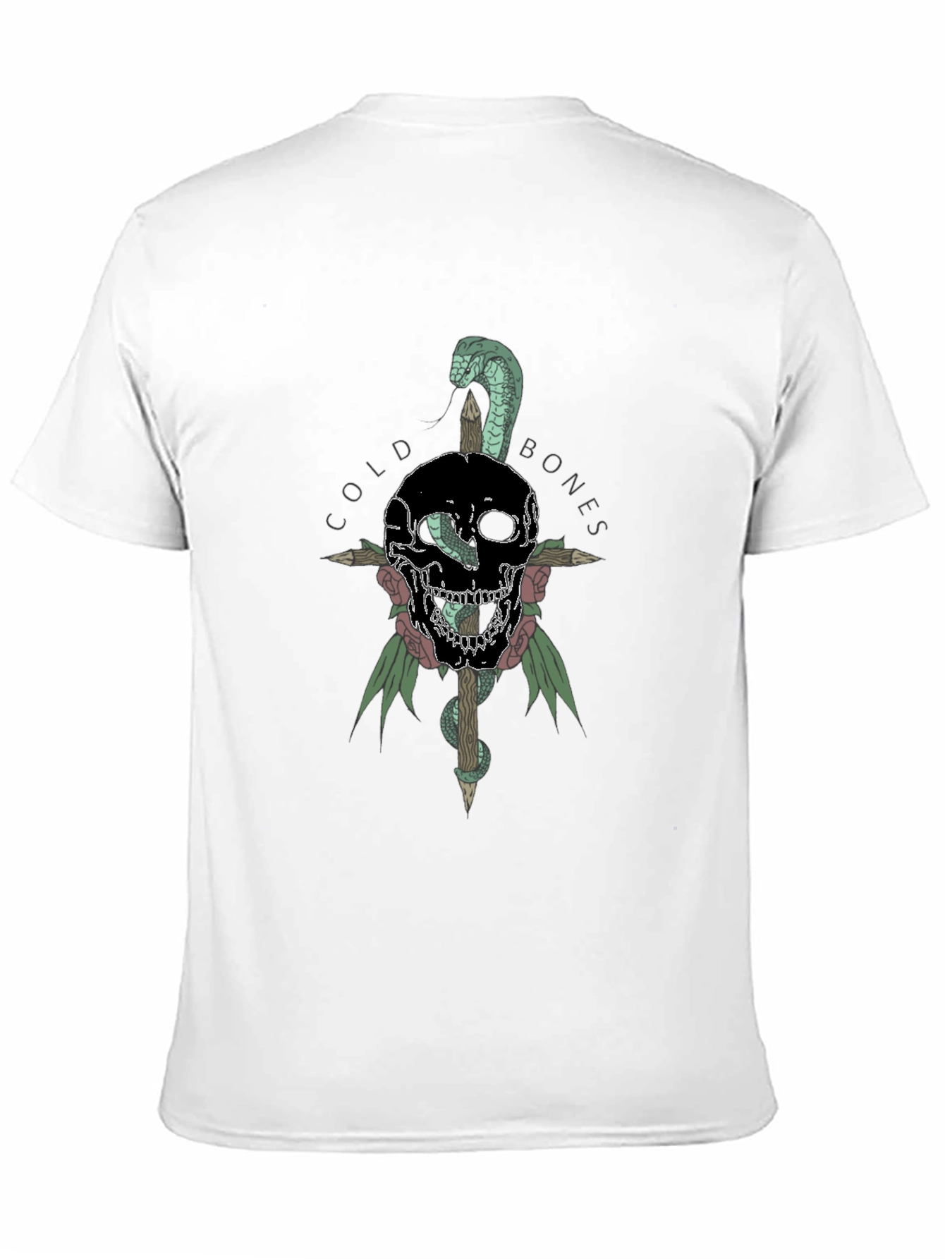 Cold Bones Skull Snake T-Shirt