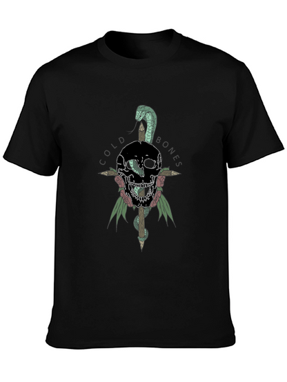 Cold Bones Skull Snake T-Shirt