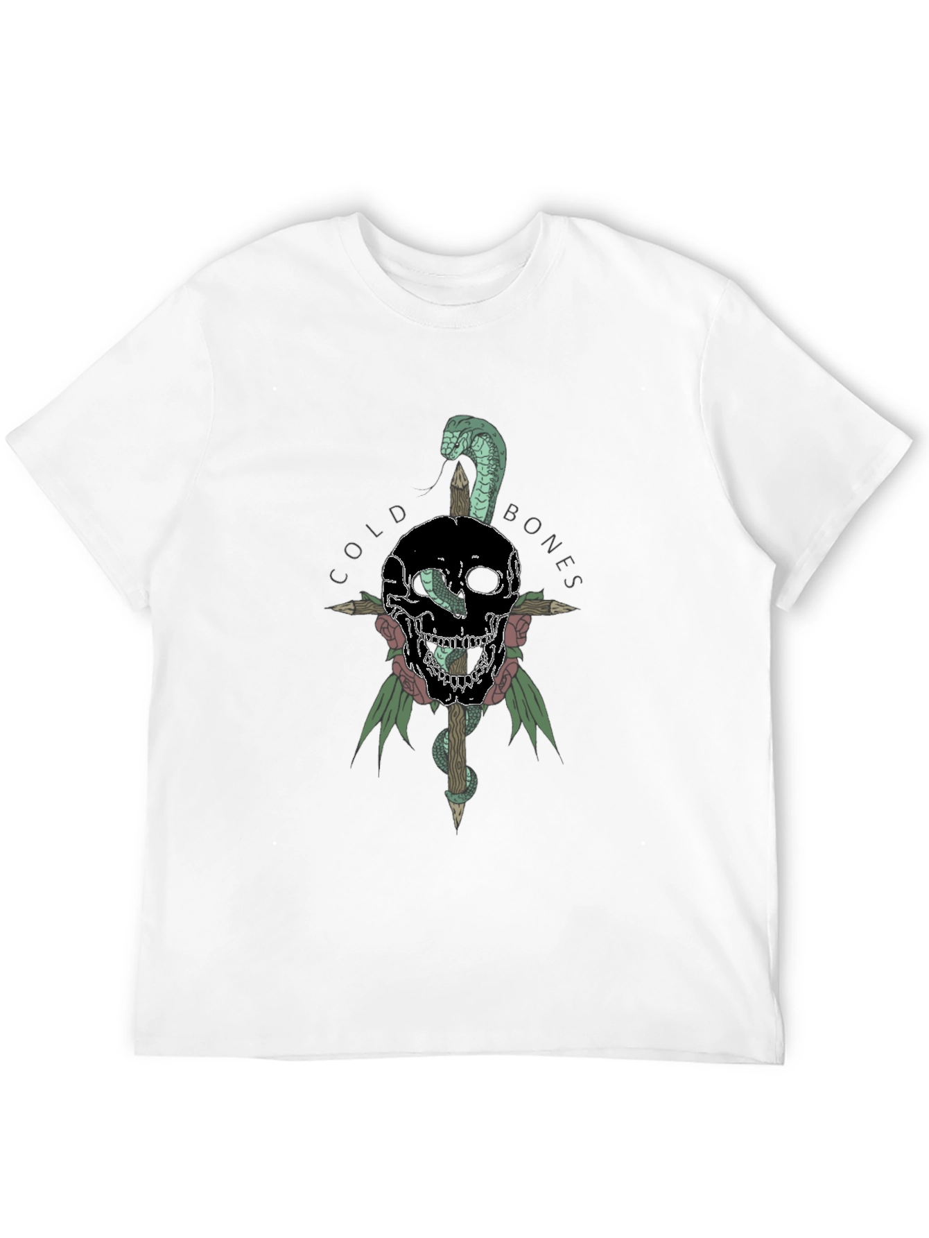 Cold Bones Skull Snake T-Shirt