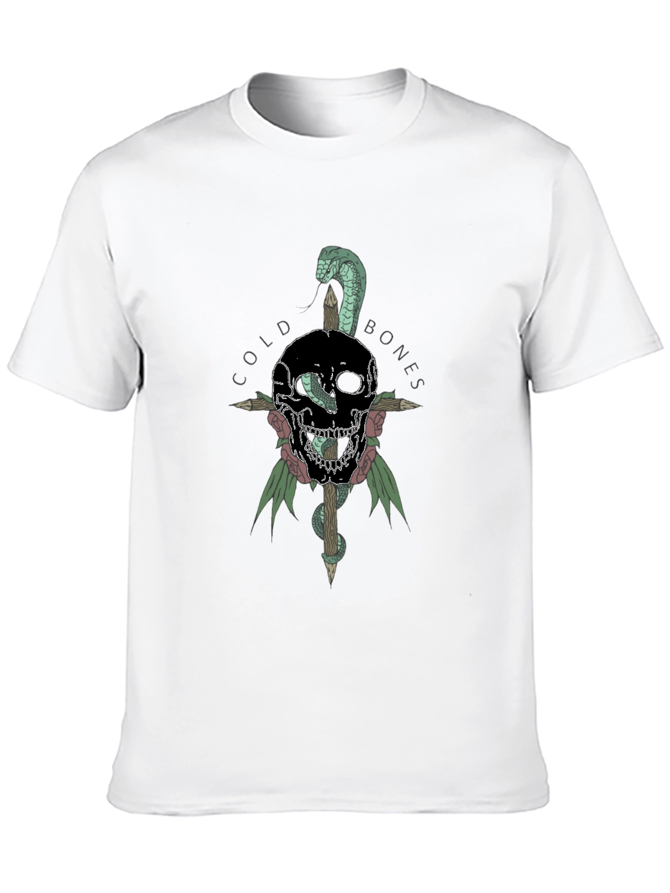 Cold Bones Skull Snake T-Shirt