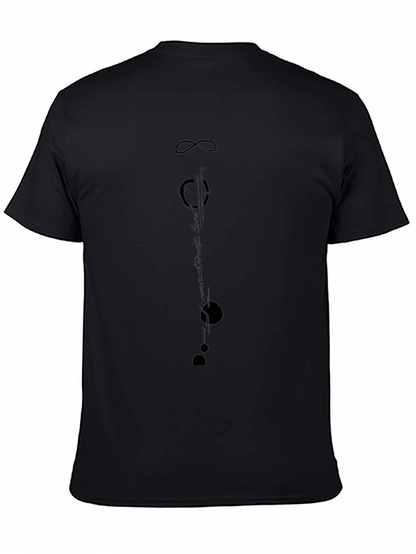 Modern Symbol Black T-Shirt