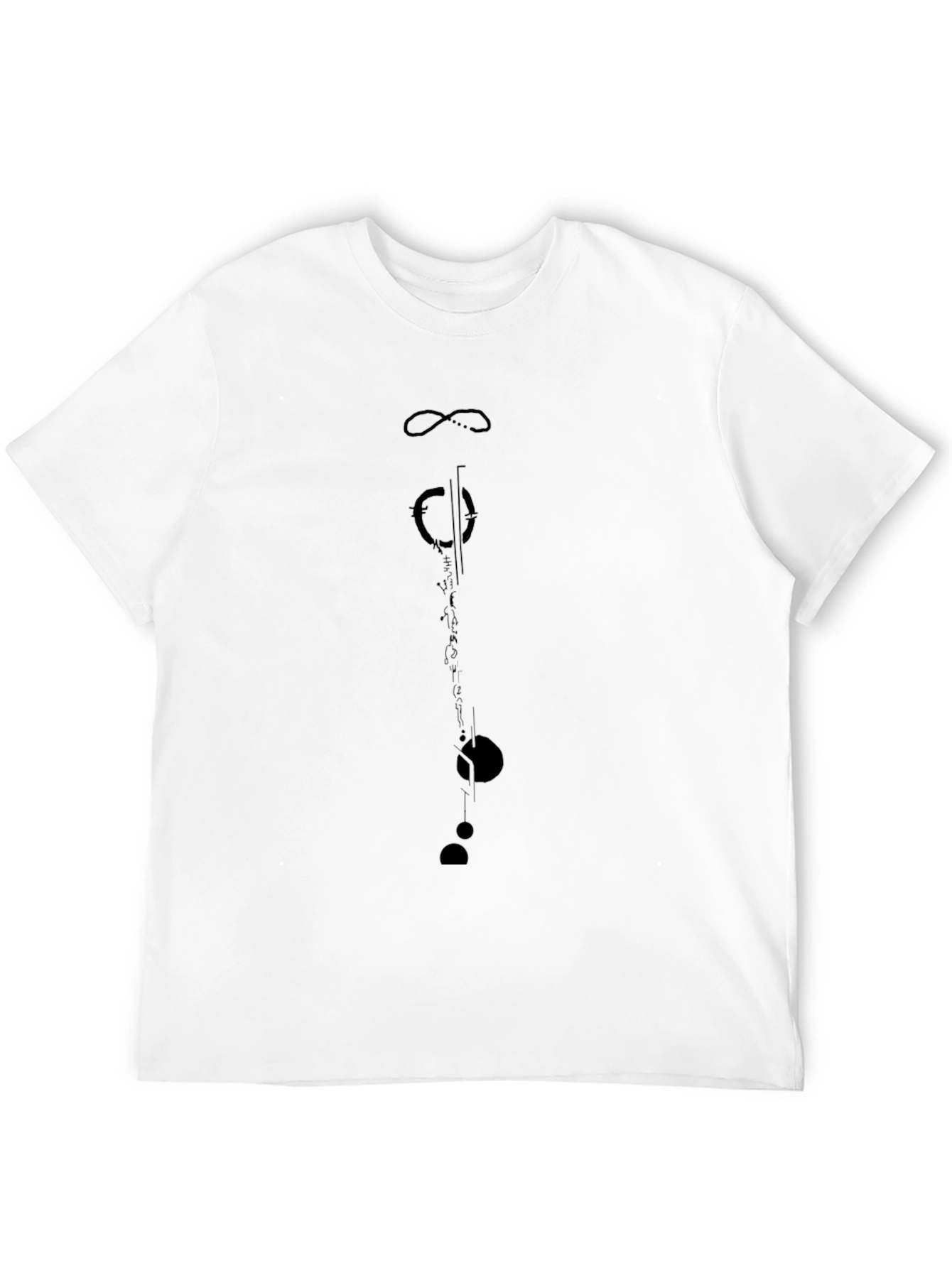 Modern Symbol Black T-Shirt