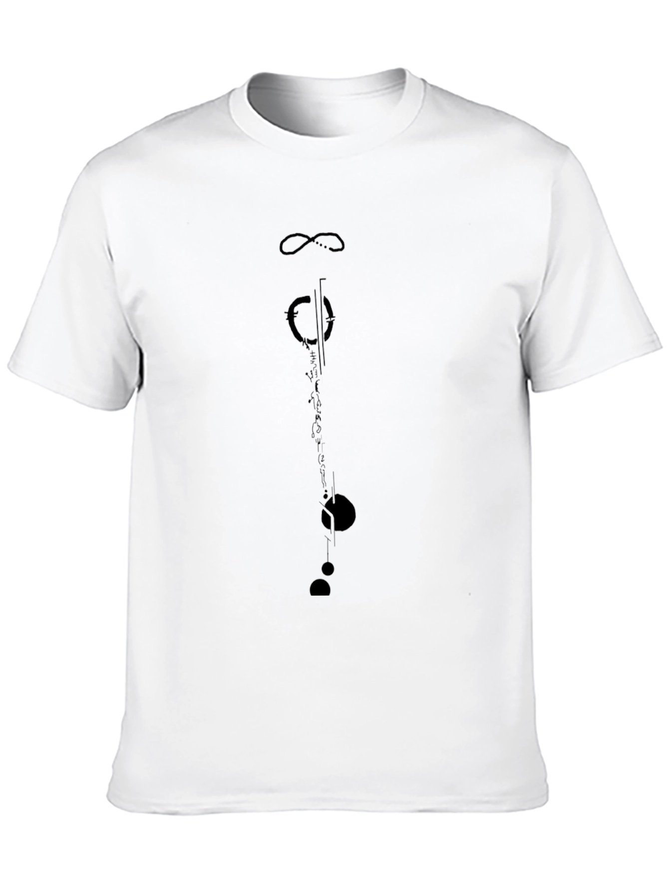 Modern Symbol Black T-Shirt
