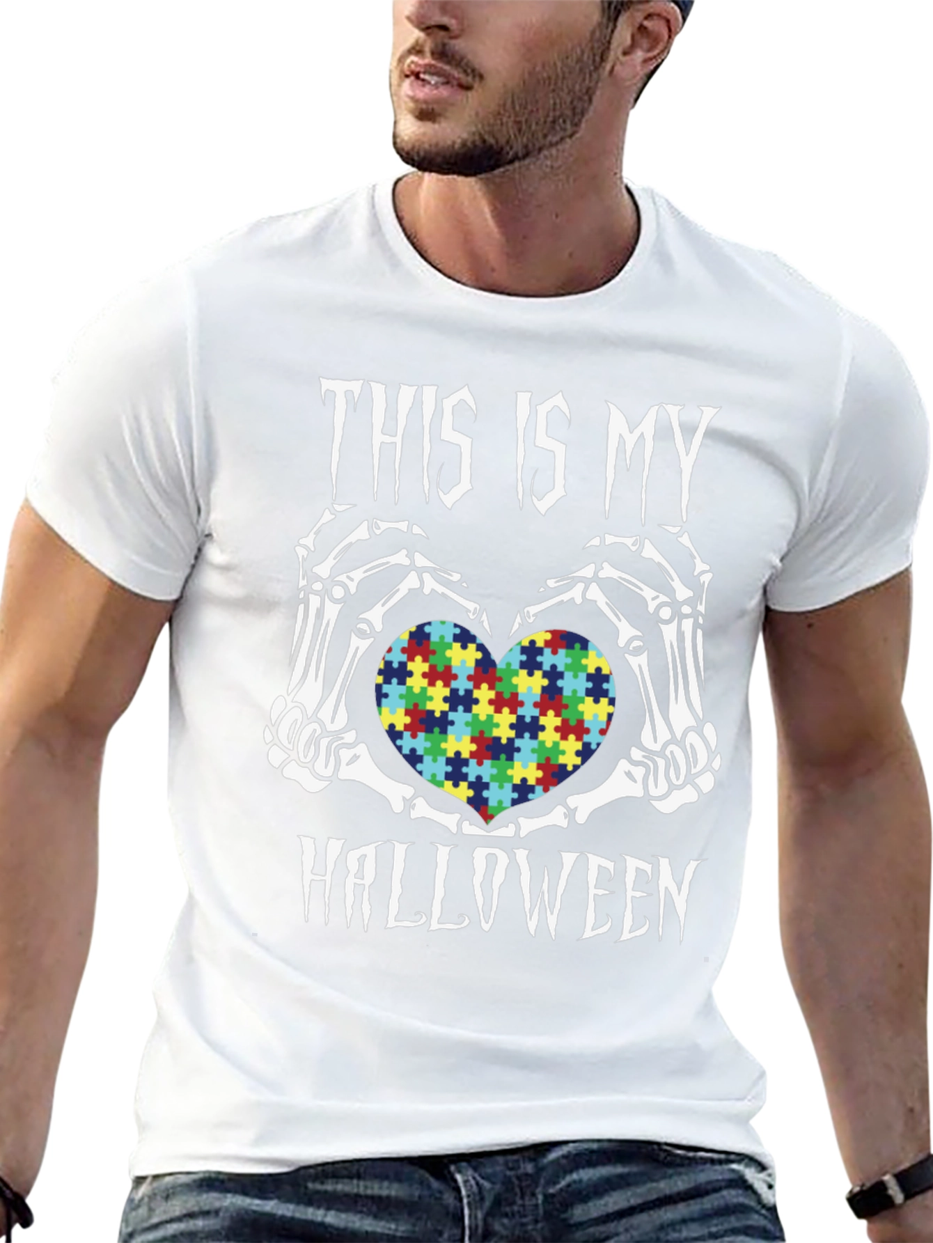 Autism Awareness Halloween T-Shirt
