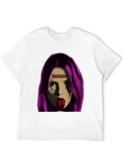 Meaningless Girl Graphic Black T-Shirt
