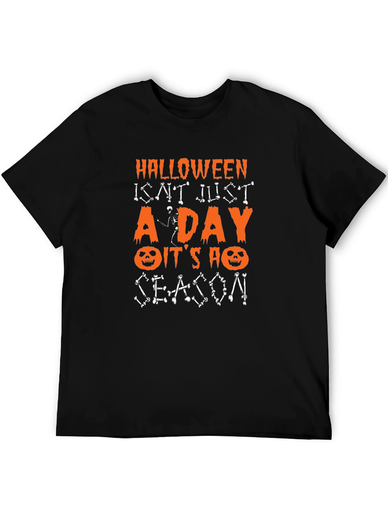Halloween Season Graphic Tee - Spooky Fun!