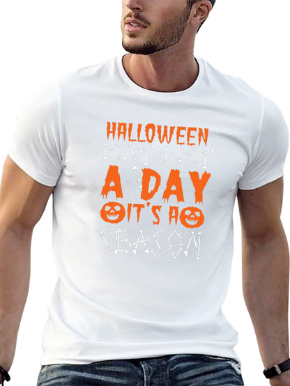 Halloween Season Graphic Tee - Spooky Fun!