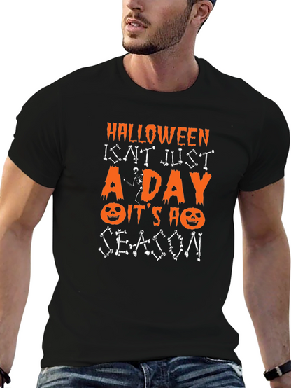Halloween Season Graphic Tee - Spooky Fun!
