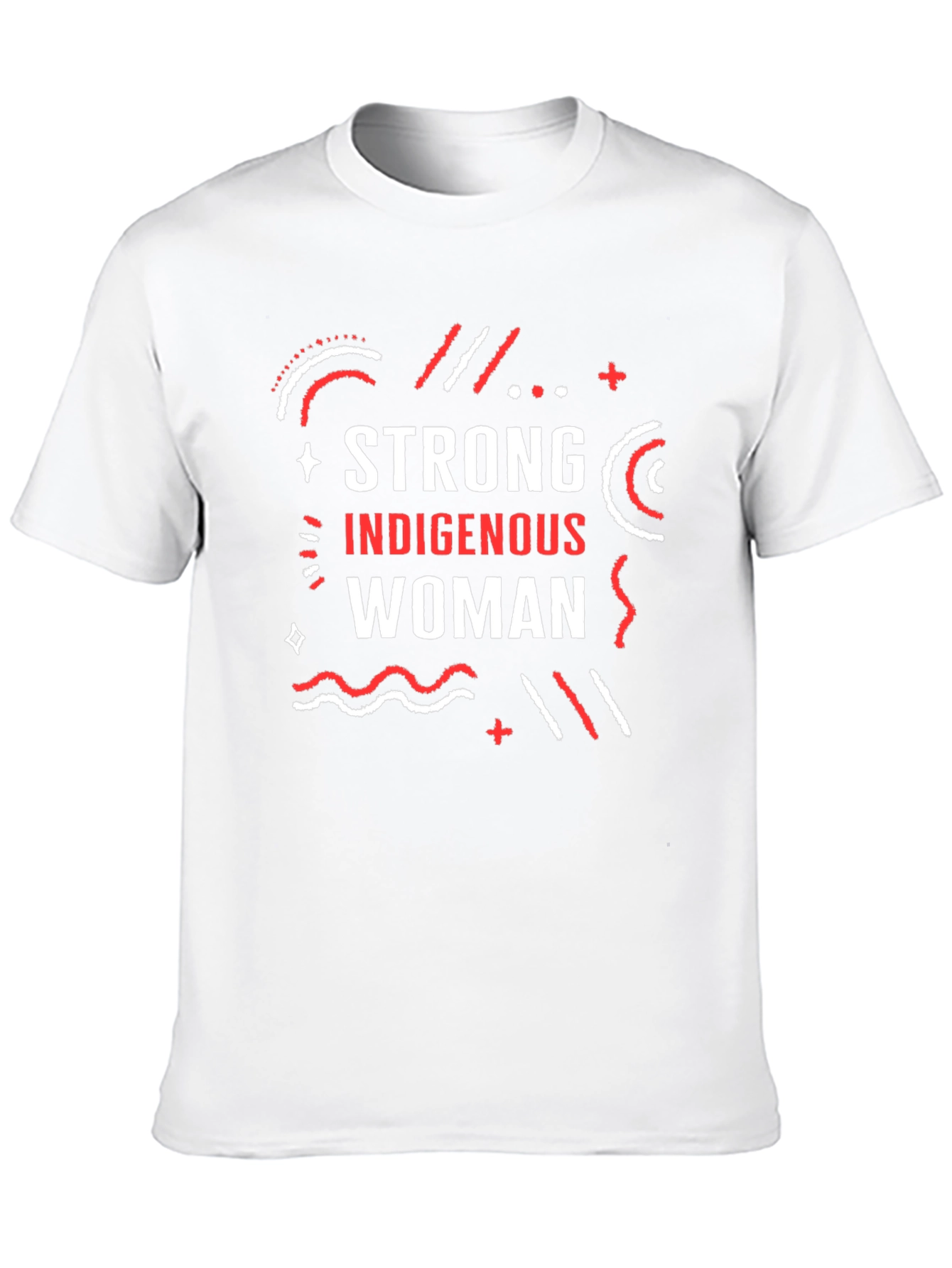Strong Indigenous Woman Graphic Tee