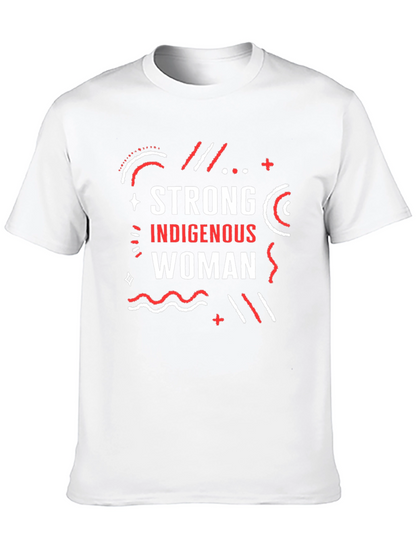 Strong Indigenous Woman Graphic Tee