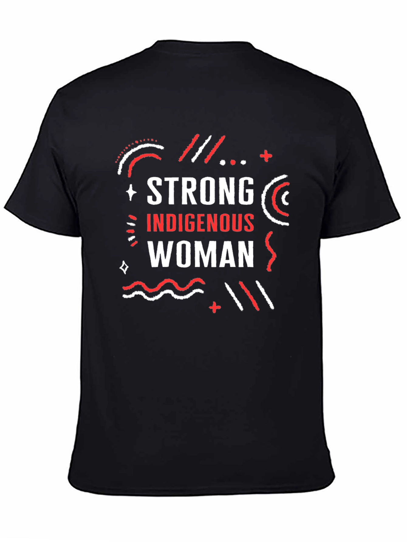 Strong Indigenous Woman Graphic Tee