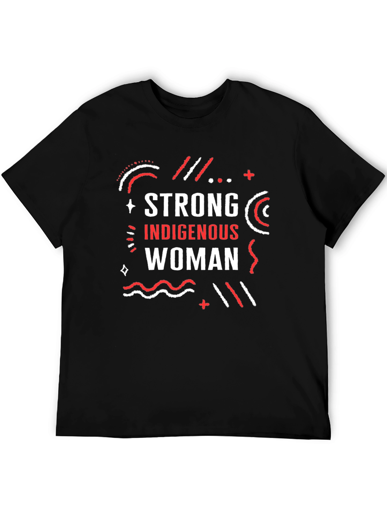 Strong Indigenous Woman Graphic Tee