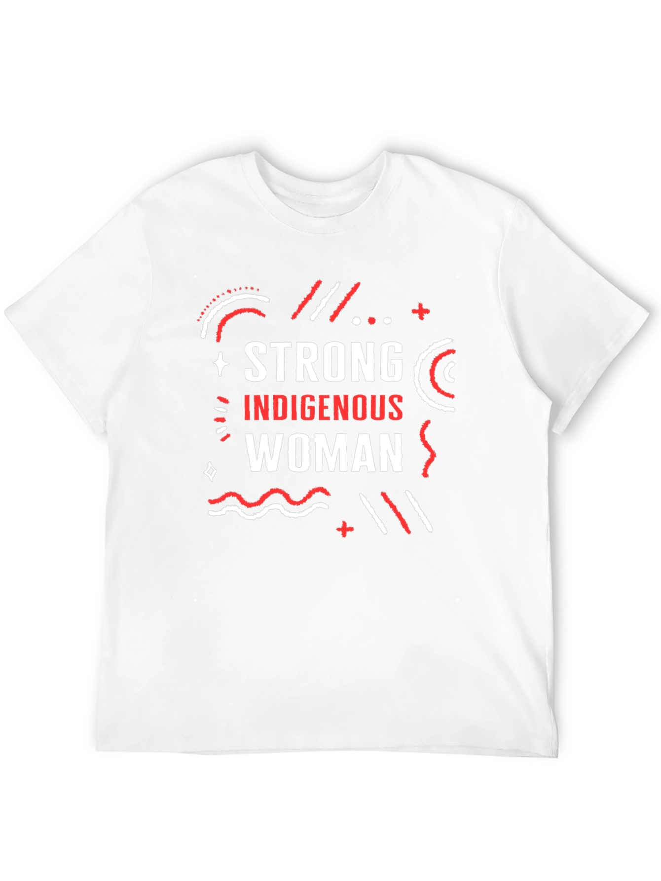 Strong Indigenous Woman Graphic Tee