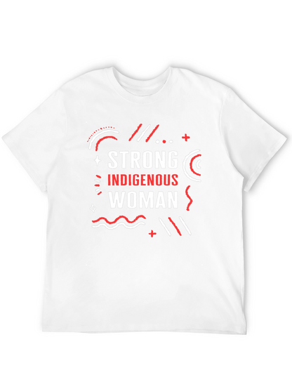 Strong Indigenous Woman Graphic Tee
