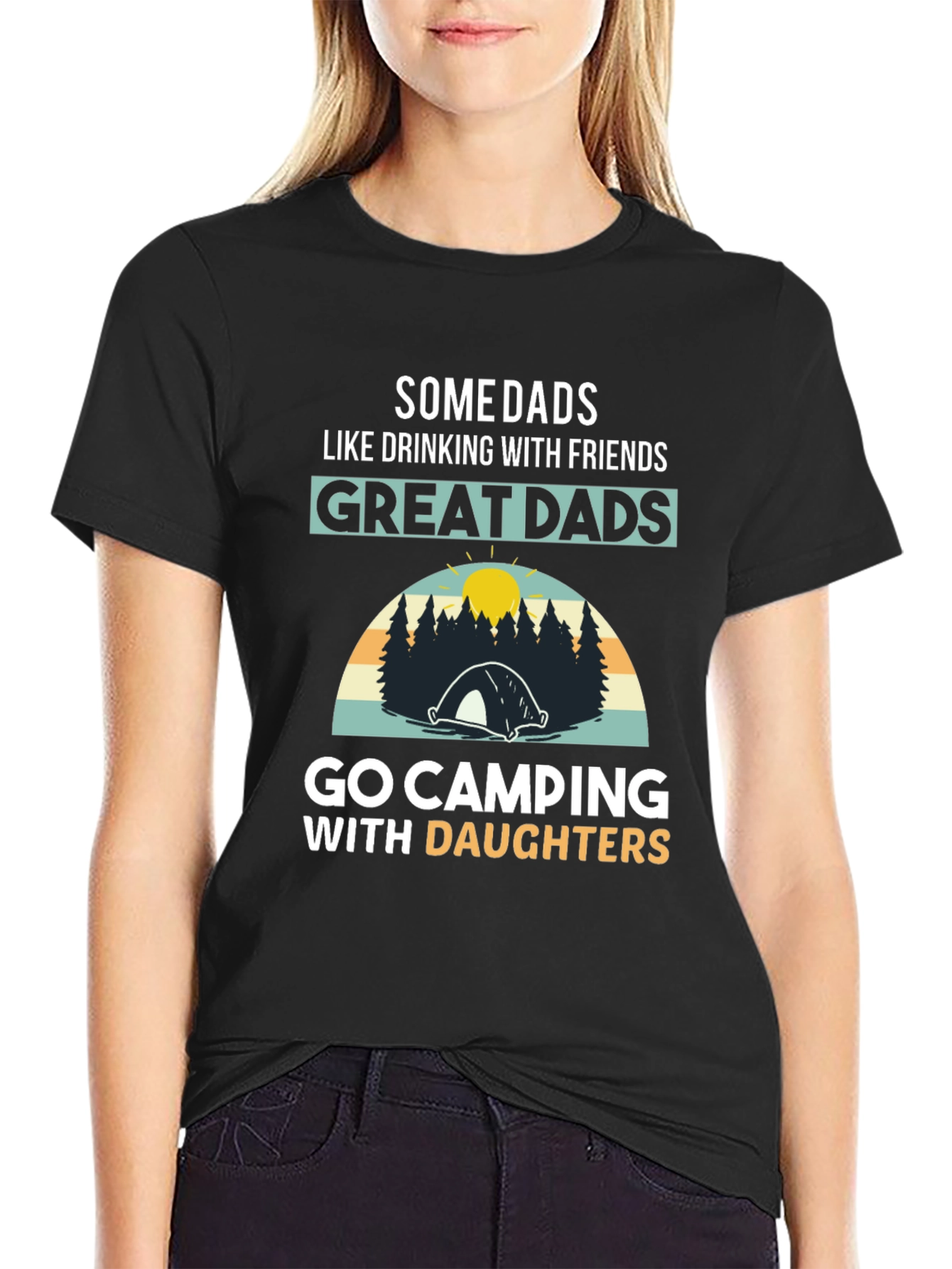 Great Dads Camping T-Shirt