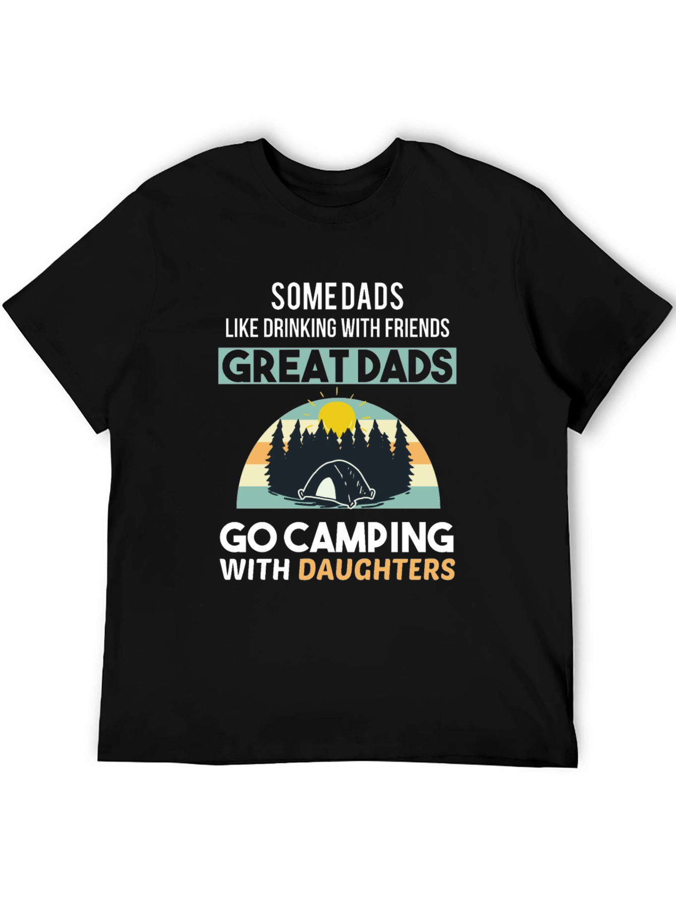 Great Dads Camping T-Shirt