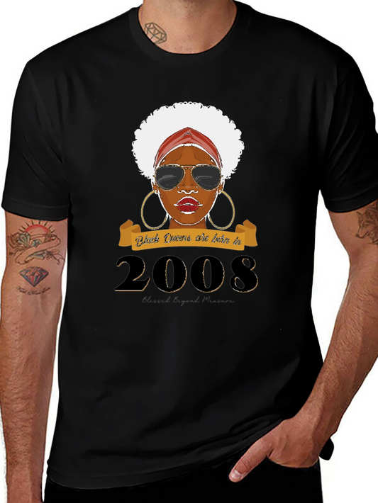 Black Queens Born in 2003 T-Shirt