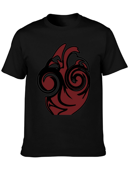 Modern Heart Graphic Tee - Stylish Comfort