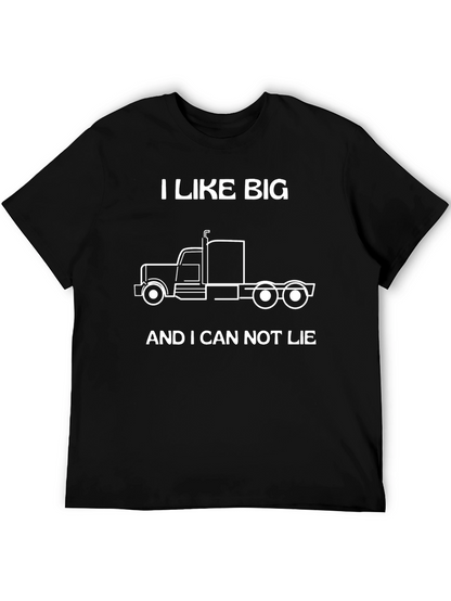 I Like Big Trucks T-Shirt - Funny Trucker Tee