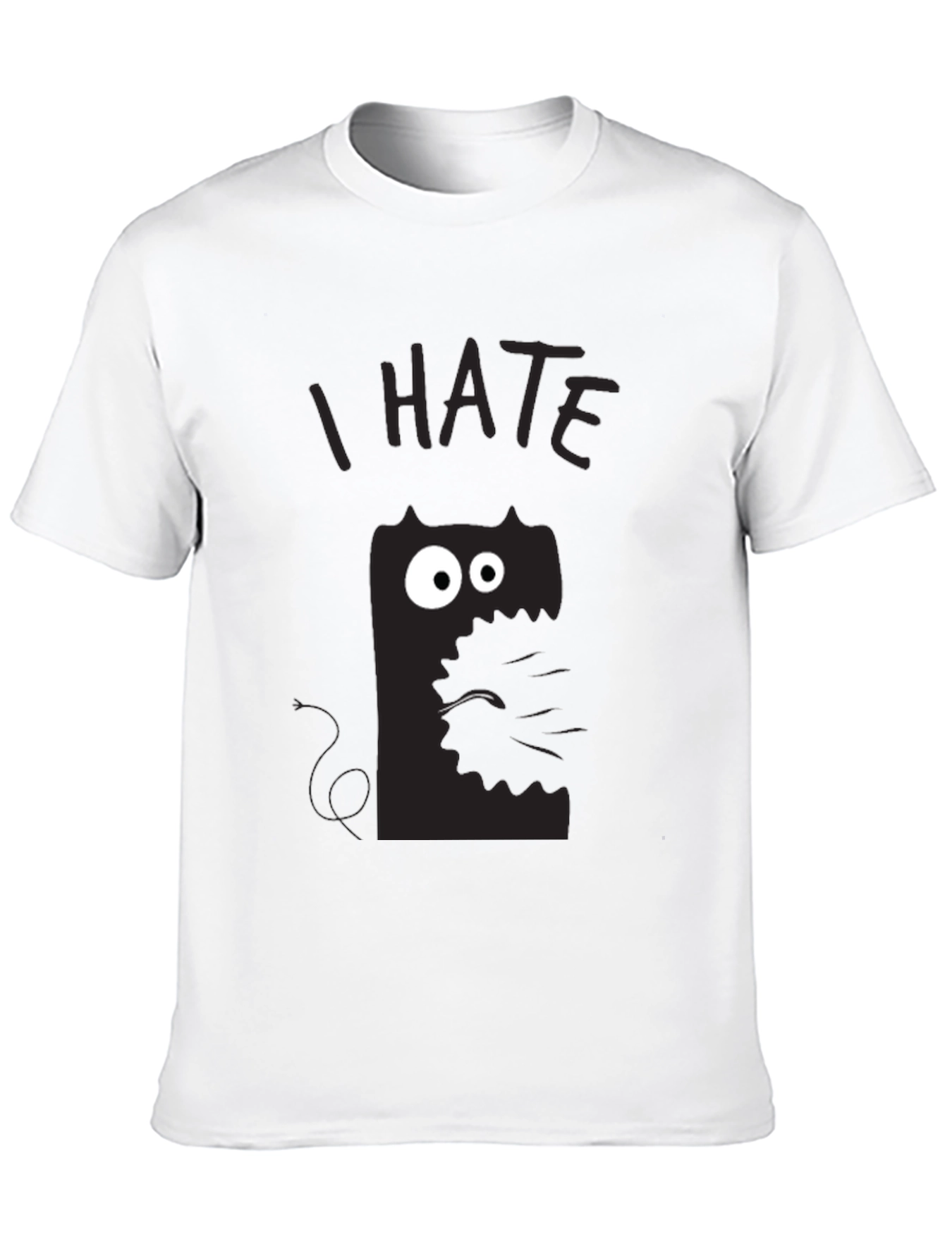 I Hate My Cat T-Shirt - Funny Graphic Tee
