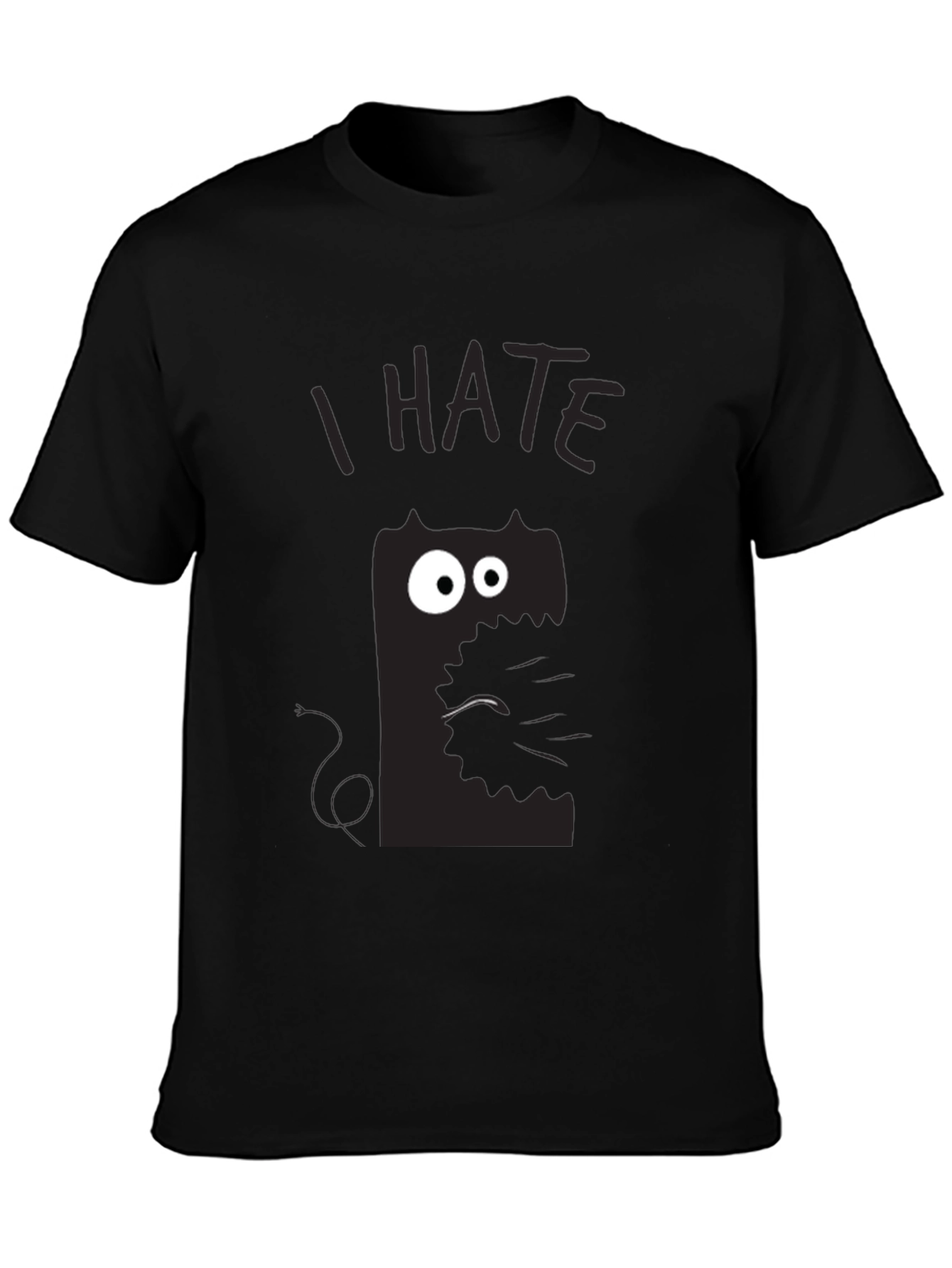 I Hate My Cat T-Shirt - Funny Graphic Tee