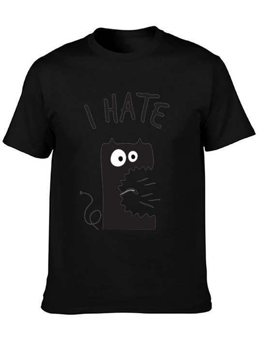 I Hate My Cat T-Shirt - Funny Graphic Tee