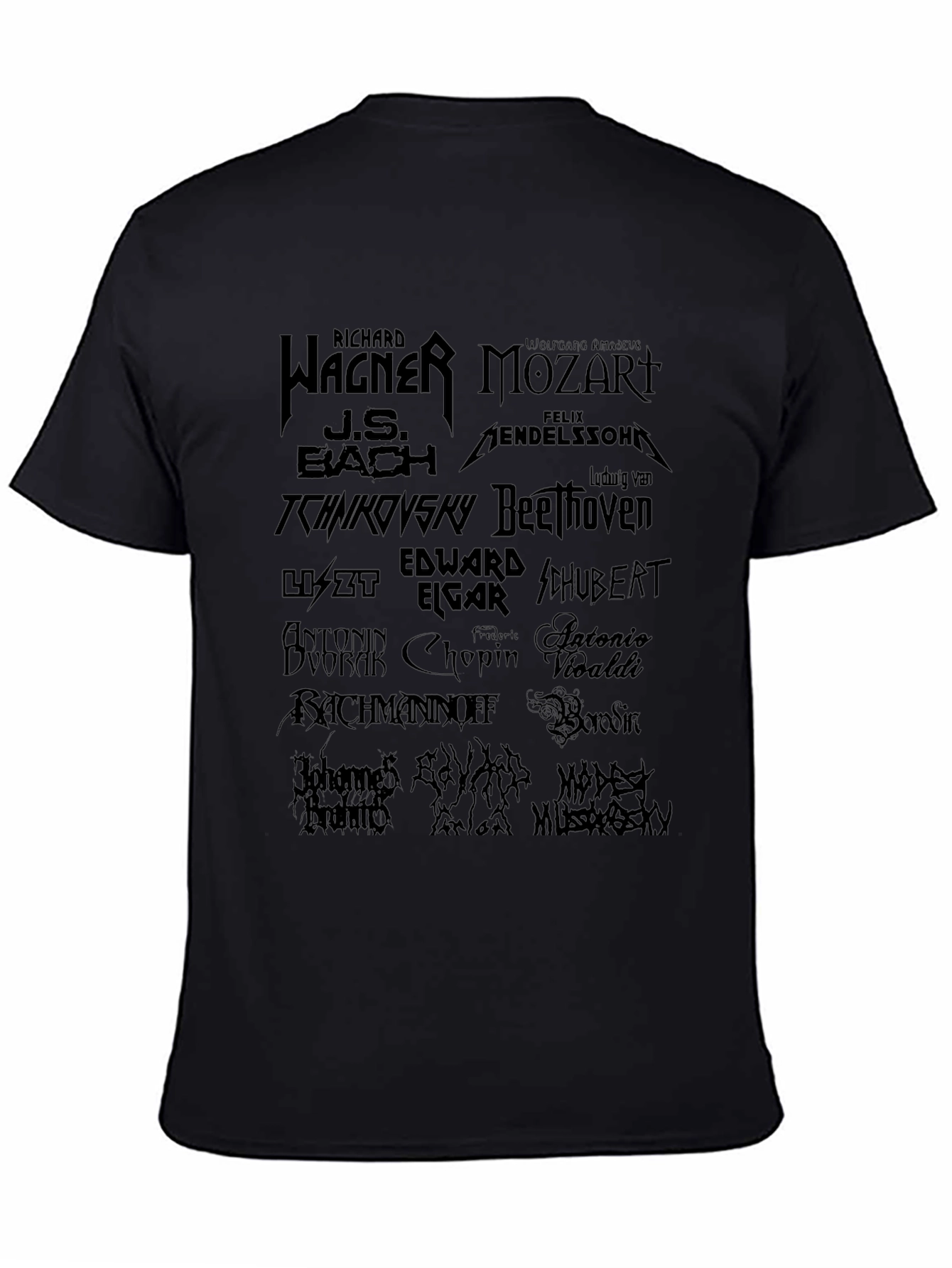 Classical Composers T-Shirt - Music Lover Gift