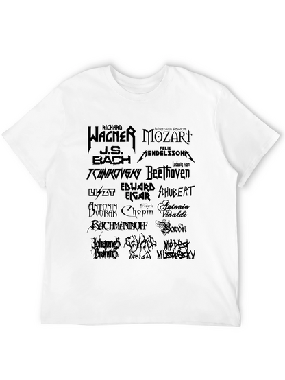 Classical Composers T-Shirt - Music Lover Gift