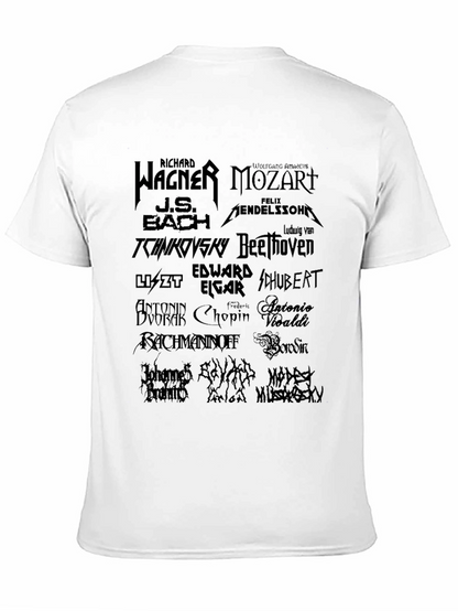Classical Composers T-Shirt - Music Lover Gift