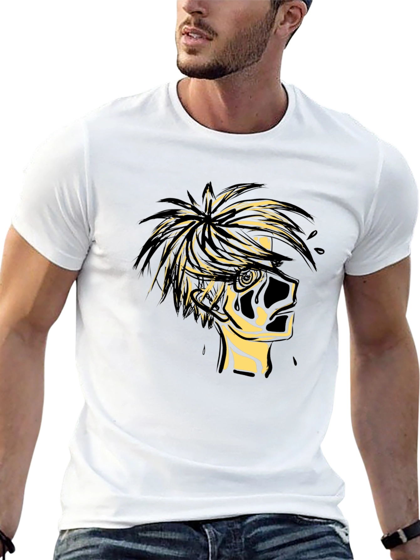 Anime Inspired Black T-Shirt