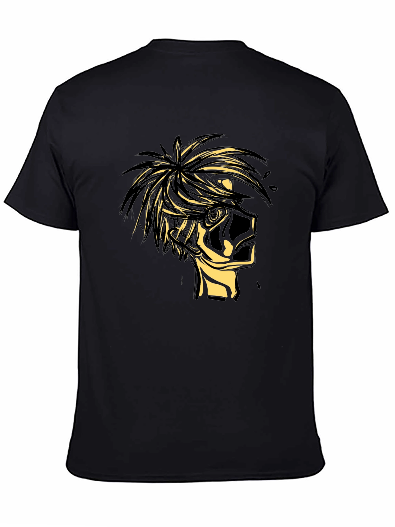 Anime Inspired Black T-Shirt