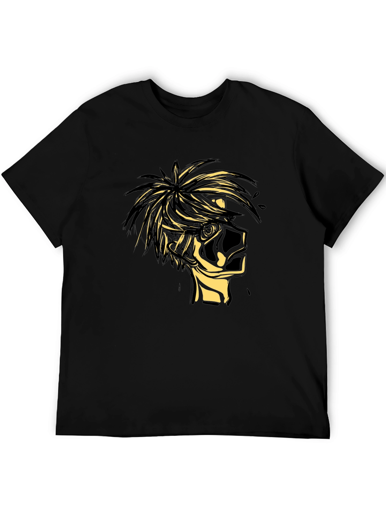Anime Inspired Black T-Shirt