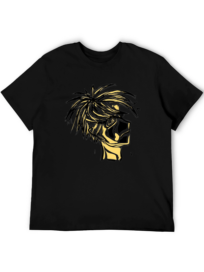 Anime Inspired Black T-Shirt