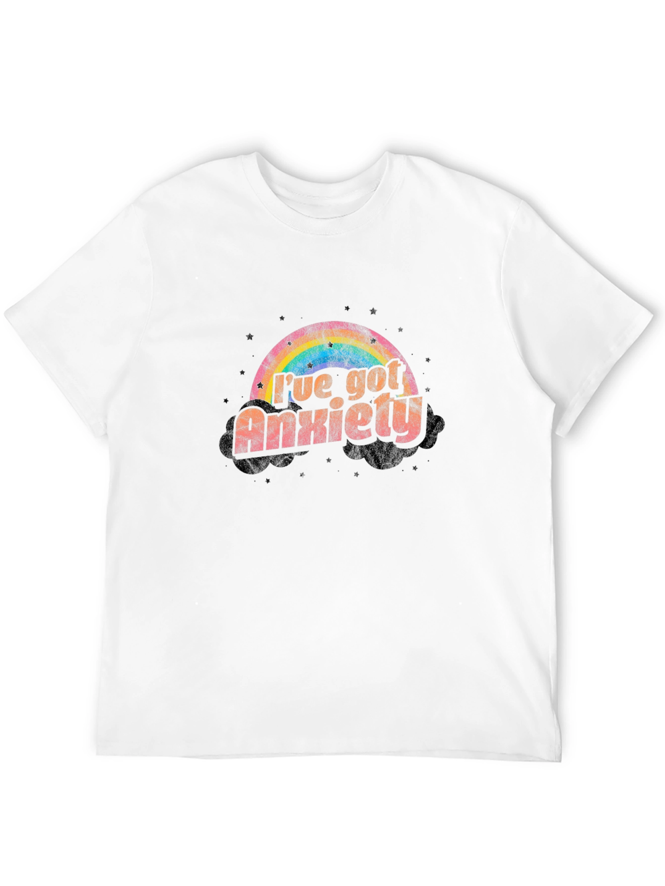Anxiety Rainbow T-Shirt - Stylish & Comfortable