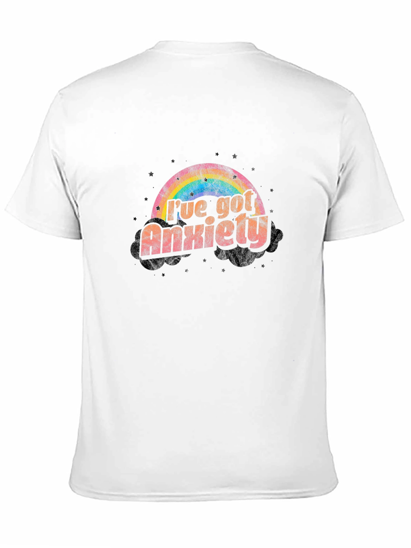 Anxiety Rainbow T-Shirt - Stylish & Comfortable