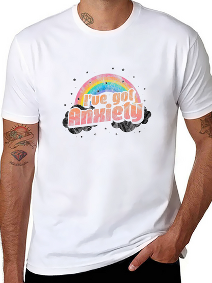 Anxiety Rainbow T-Shirt - Stylish & Comfortable