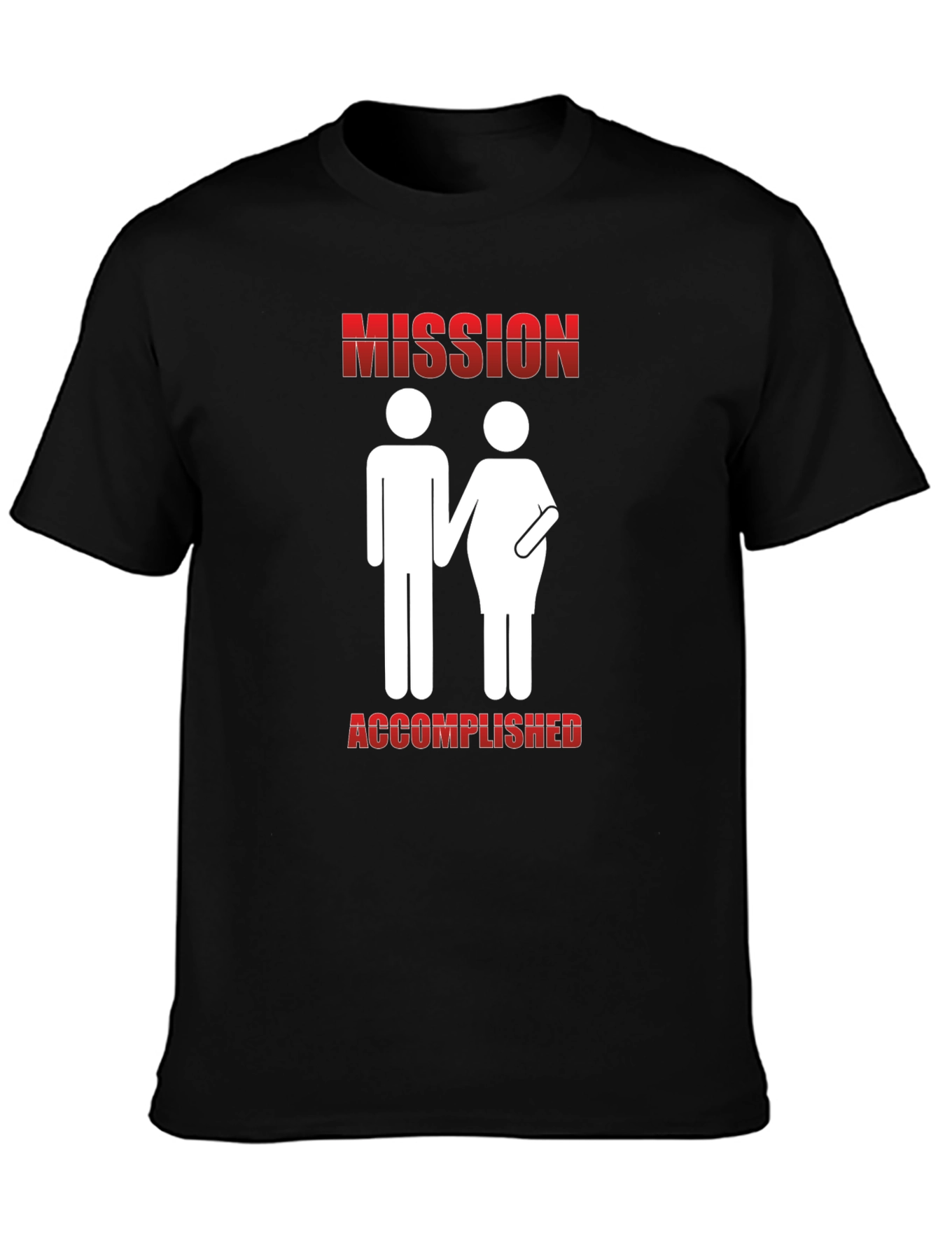 Mission Accomplished Pregnancy T-Shirt