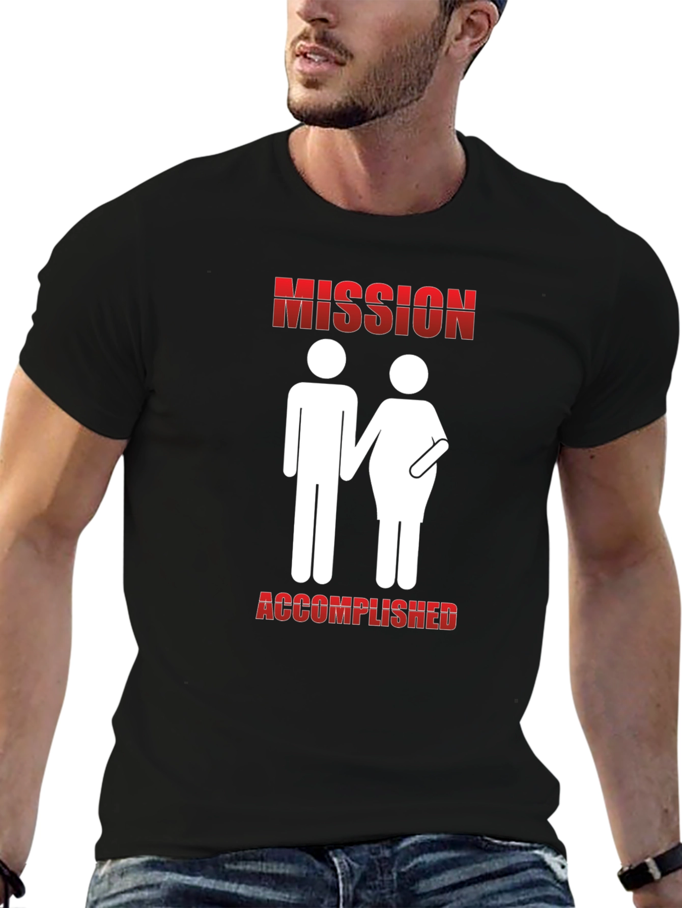 Mission Accomplished Pregnancy T-Shirt