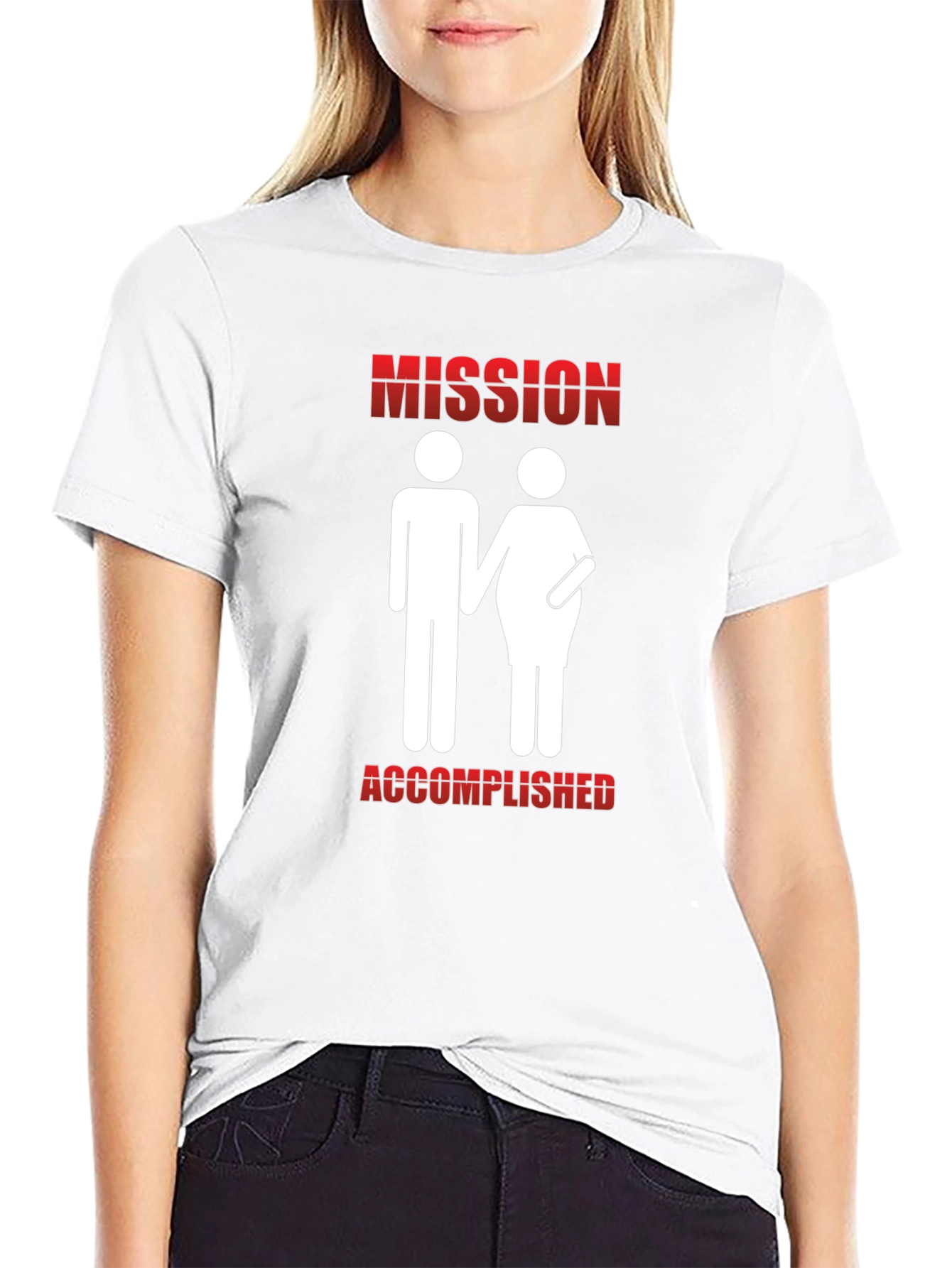 Mission Accomplished Pregnancy T-Shirt
