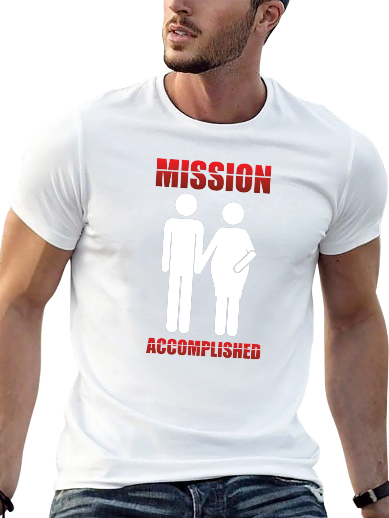 Mission Accomplished Pregnancy T-Shirt