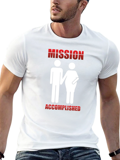Mission Accomplished Pregnancy T-Shirt