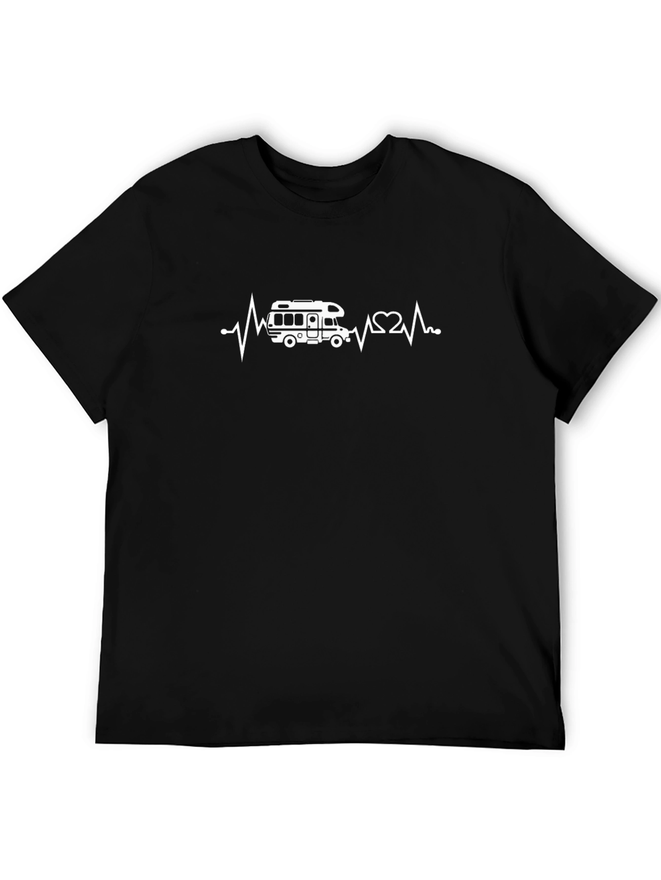 RV Heartbeat T-Shirt - Camping Lover Tee